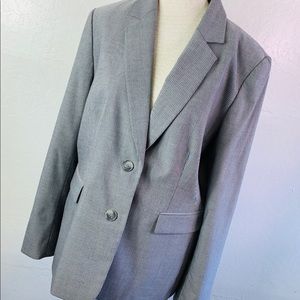 Tahari Pinstripe Blazer